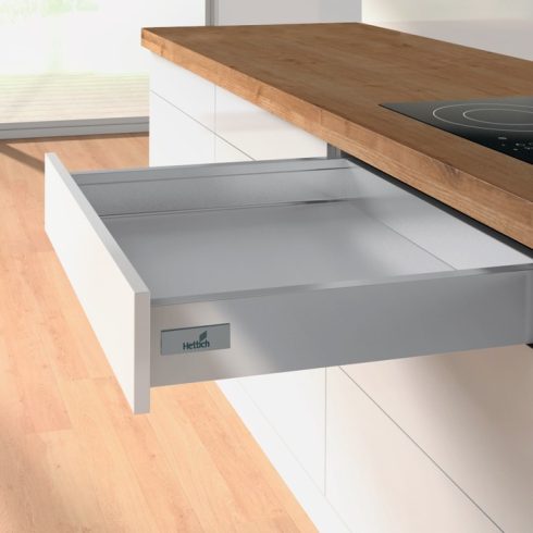 Hettich InnoTech Atira Push to open Silent 30kg, ezüst 520x70mm (min.beépítési korpusz mélység 550mm)
