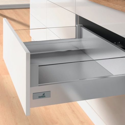 Hettich InnoTech Atira Push to open Silent 30kg, ezüst DesignSide 520x144mm (min.beépítési korpusz mélység 550mm)