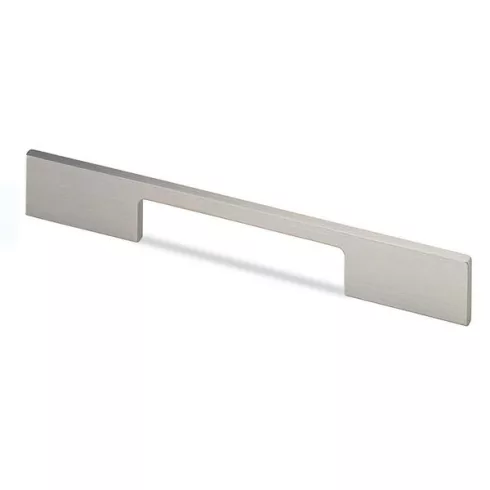 Fogantyú Velitra, furattáv 260 / 320   mm, L 372 mm, W 7 mm, H 34 mm, csiszolt rozsdamentes acél megjelenés