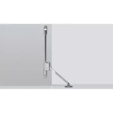   Lenyíló vasalat Klassik D 3280 D támogatással / 405, bal, nikkelezett