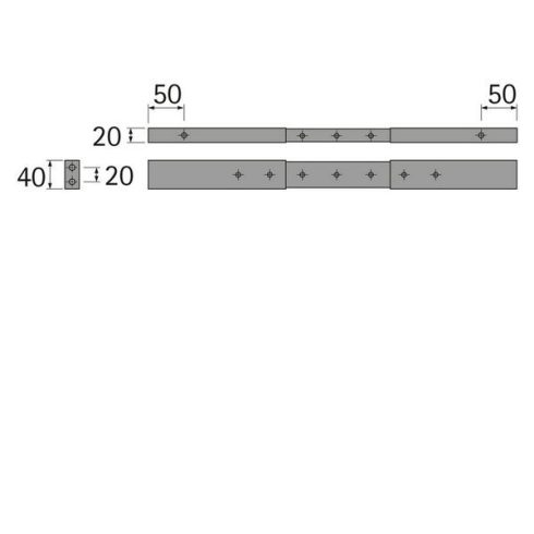 Kereszttartó, szélessége állítható