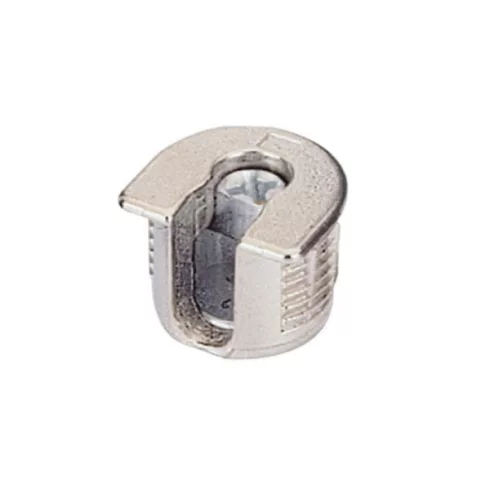 Excentrikus összekötő vasalat VB 35 / 19 a 19 mm polcok perem nélkül, nikkelezett