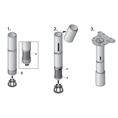 Femico fedőhüvely a Femihez, rozsdamentes acél imitáció