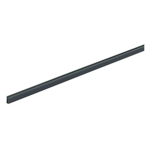 SlideLine 56 sín- és vezetőprofil, 3000 mm, fekete eloxált