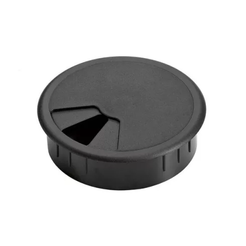 Kábelbevezetés, ø 60 mm, fekete
