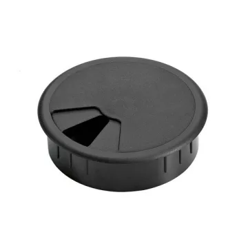 Kábelbevezetés, ø 80 mm, fekete