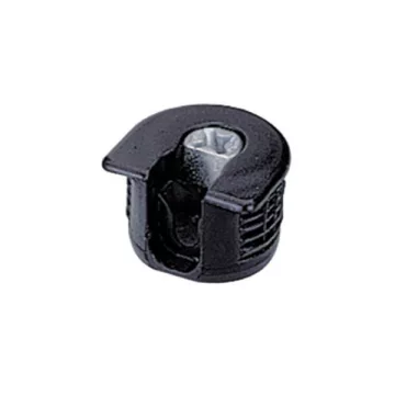   Excentrikus összekötő vasalat VB 35 M / 16 a 16 mm polcokhoz bordázott, fekete