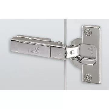   Intermat vastag ajtó pánt, az ajtó vastagsága legfeljebb 32 mm (Intermat 9936), ráütődő, Nyitásszög 95°, TB-furatkép 45 x 9,5 mm, szétnyíló dübellel (ø 8  x 11)