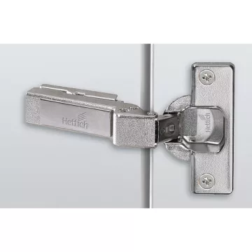   Intermat W20- szögpánt (Intermat 9936 W20), közézáródó, Nyitásszög 95°, TH-furatkép 52 x 5,5 mm, szétnyíló dübellel (ø 10 x 11)