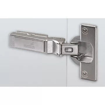   Intermat W-30- szögpánt (Intermat 9944 W-30), ráütődő, Nyitásszög 125°, TH-furatkép 52 x 5,5 mm, szétnyíló dübellel (ø 10 x 11)