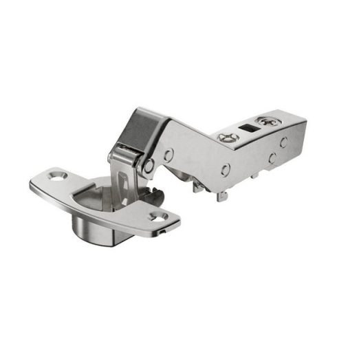 Sensys angle hinge W45 integrált Silent System nélkül (Sensys 8639 W45), nikkelezett, közézáródó, Nyitásszög 95°, TH-furatkép  52 x 5,5 mm, csavaros rögzítéshez (-)