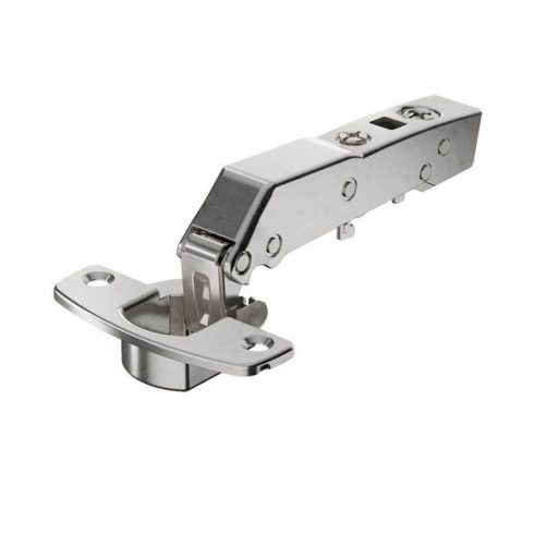 Sensys angle hinge W45 önzáró rugó nélkül (Sensys 8669 W45), nikkelezett, ráütődő, Nyitásszög 95°, TH-furatkép  52 x 5,5 mm, csavaros rögzítéshez (-)
