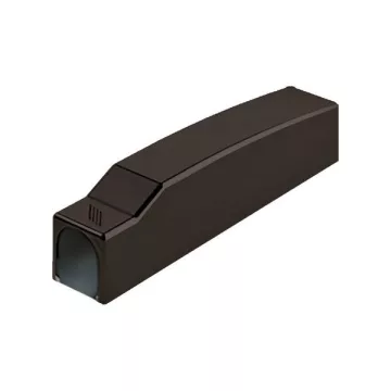 Formatervezett adapter, obszidián fekete