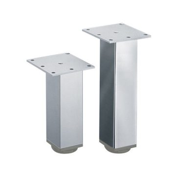 Bútorállvány Lano SQ 46, 100 mm ezüst eloxált