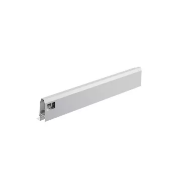   ArciTech Fiók oldalprofil, Fiók oldalprofil magassága 94 mm x NL 400 mm, ezüst, jobb