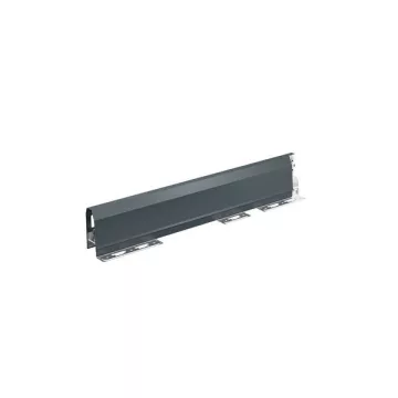   ArciTech Fiók oldalprofil, Fiók oldalprofil magassága 94 mm x NL 400 mm, antracit, bal