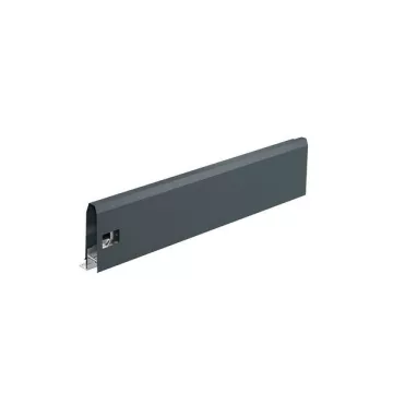   ArciTech Fiók oldalprofil, Fiók oldalprofil magassága 126 mm x NL 500 mm, antracit, jobb