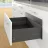   TopSideArciTech, 550 mm, (186/ 94, 218/126) antracit, bal és jobb
