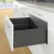 TopSideArciTech, 400 mm, (218/ 94, 250/126) antracit, bal és jobb