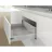   ArciTechDesignSide üvegből, 550 mm, (186/ 94, 218/126) , bal és jobb