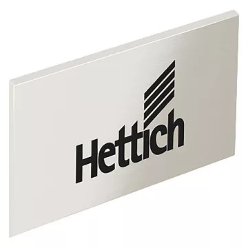   ArciTech Takarósapka, rozsdam. acél imitáció Hettich logoval