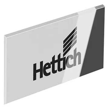 ArciTech Takarósapka, króm imitáció Hettich logoval