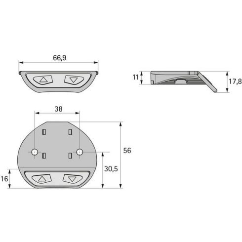 Basic handset, fekete