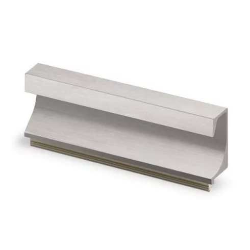 Süllyesztett fogantyú Capris, L 1200 mm, W 21 mm, H 46 mm, csiszolt rozsdamentes acél megjelenés