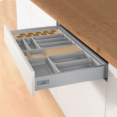 OrgaTray 480, 400 x 470 mm, ezüst