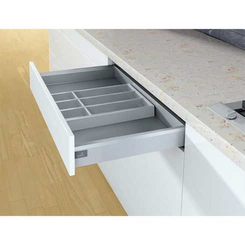 OrgaTray 470, 550 mm, ezüst