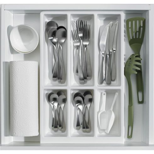 OrgaTray 470, 500 mm, fehér