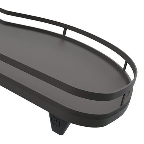 LeMans II Polckészletek Arena STYLE, porfestett, antracit , 600, jobb