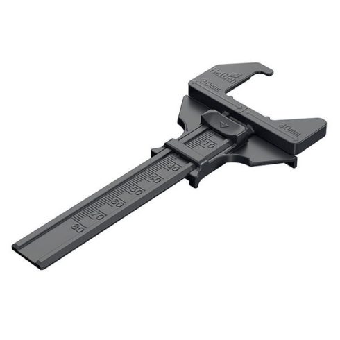 Segédeszköz a szerelőtalp pozicionálásához a ragasztásos rögzítéshez