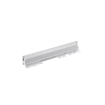   ArciTech Fiók oldalprofil, Fiók oldalprofil magassága 78 mm x NL 500 mm, ezüst, bal