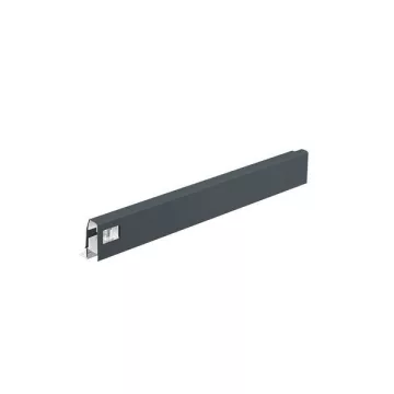   ArciTech Fiók oldalprofil, Fiók oldalprofil magassága 78 mm x NL 500 mm, antracit, jobb