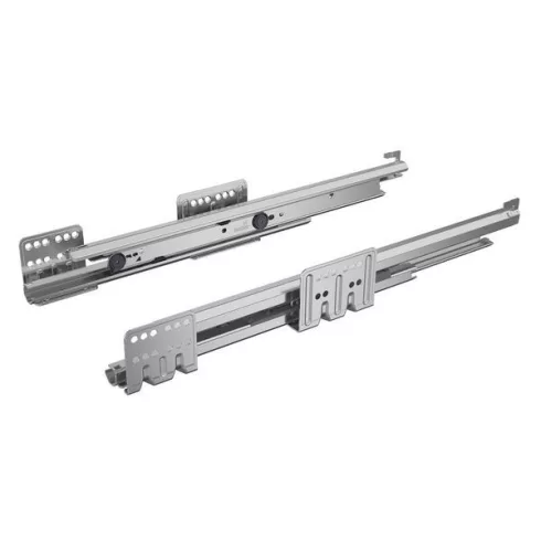 Actro fiók sín Silent System / Push to open Silent-tel, XS (10 kg), 270 mm, Szekrénytest oldal vastgagsága 16 mm (beszerelt szélesség EB 15), bal és jobb