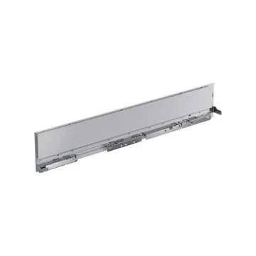   AvanTech YOU Fiók oldalprofil, magasság 101 mm x NL 450 mm, ezüst, bal