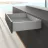   AvanTech YOU Fiók oldalprofil, magasság 139 mm x NL 270 mm, ezüst, jobb