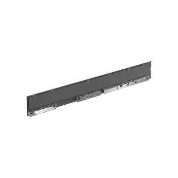   AvanTech YOU Fiók oldalprofil, magasság 77 mm x NL 550 mm, antracit, jobb