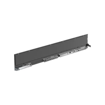   AvanTech YOU Fiók oldalprofil, magasság 101 mm x NL 600 mm, antracit, bal