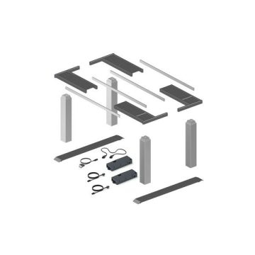 LegaDrive Systems asztaltartó keret készlet, Work Basic