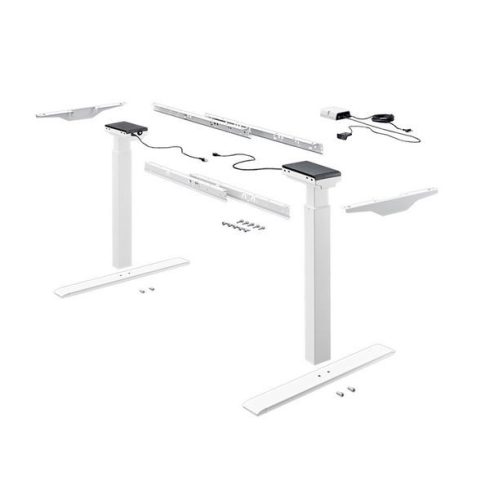 Íróasztal tartó keret Change Top Eco  Iróasztaltámasz készlet, fehér