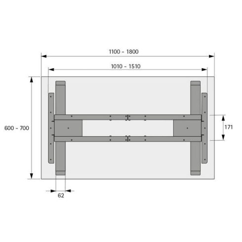 Steelforce Pro 300 Slim, fekete