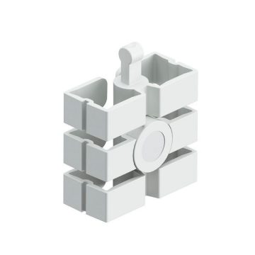 Mágnes a Slim kábelgerinchez, fehér