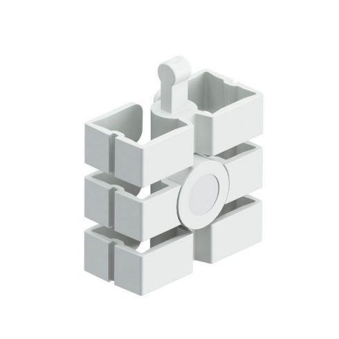 Mágnes a Slim kábelgerinchez, fehér