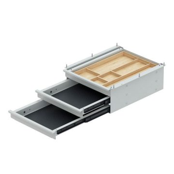 Tri Grip fiókos doboz, fehér