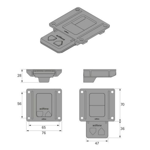 ActiSwitch Classic Slide kézi kapcsoló