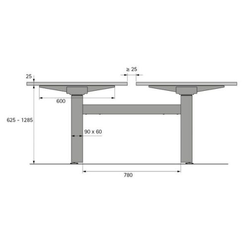 Steelforce Pro 670 SLS Highline Bench, fehér