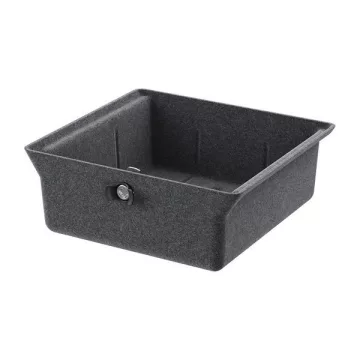 Filc box zárral, antracit