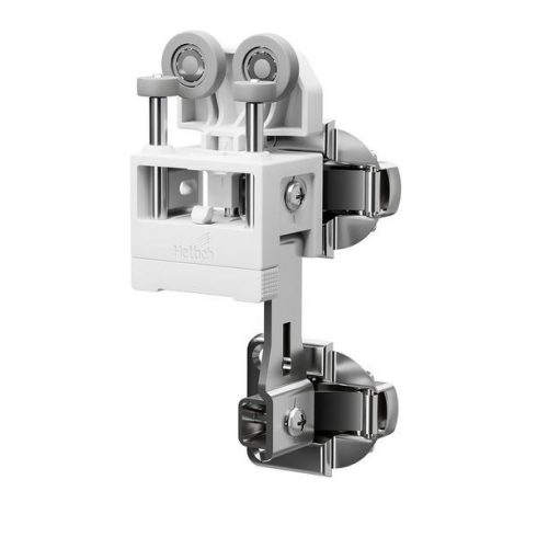 WingLine L, Futóelemek, dupla pánt, önzáró rugóval, 25, fehér, jobb